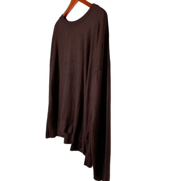 LUCKY BRAND NWT Crewneck Pullover Cozy Sweater Size XXL in Black - Picture 7 of 14